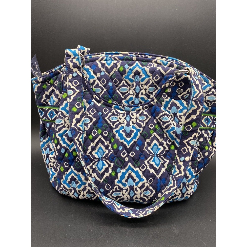Vera Bradley Shoulder Bag Ink Blue